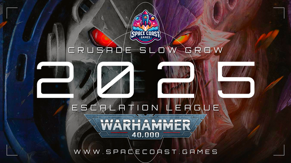 Warhammer 40k Slow-Grow Escalation League