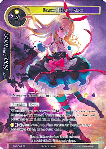 Black Heart Alice (Full Art) (RDE-044) [Return of the Dragon Emperor]