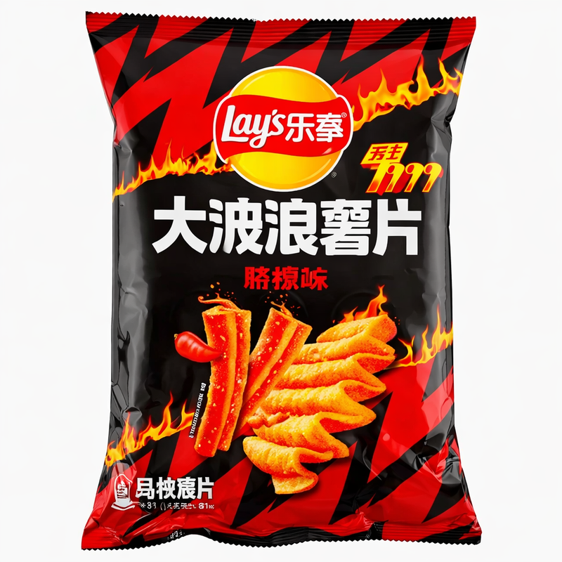 Exotic Asian Lays 70g Bags: Lay's Salted Egg Yolk 11-Pack