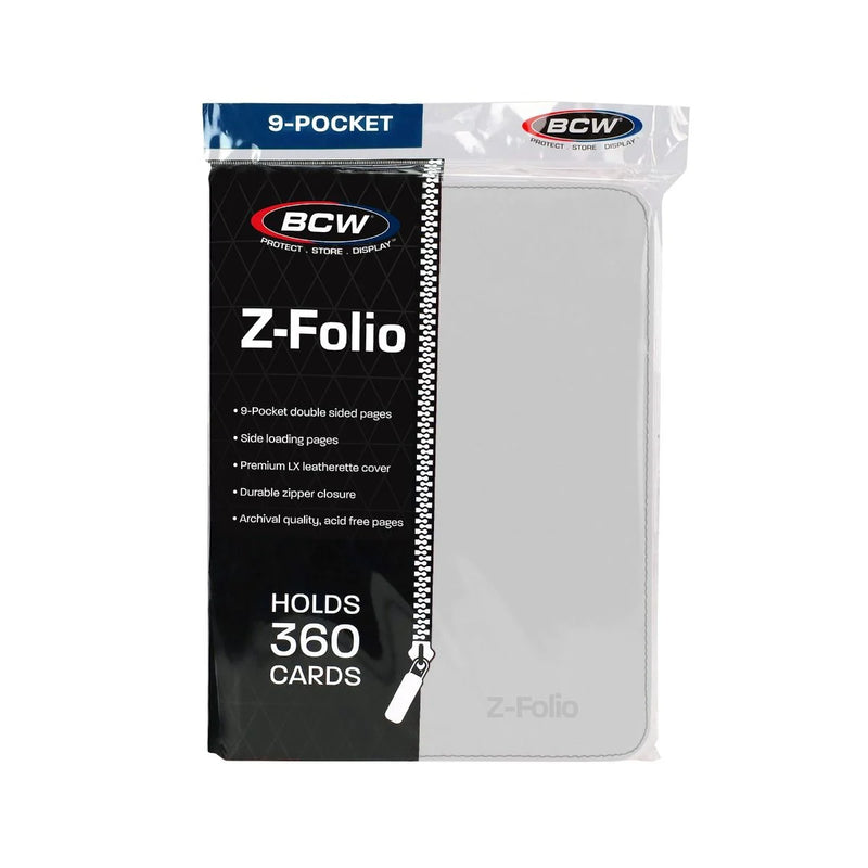 Z-Folio 9-Pocket Album - White