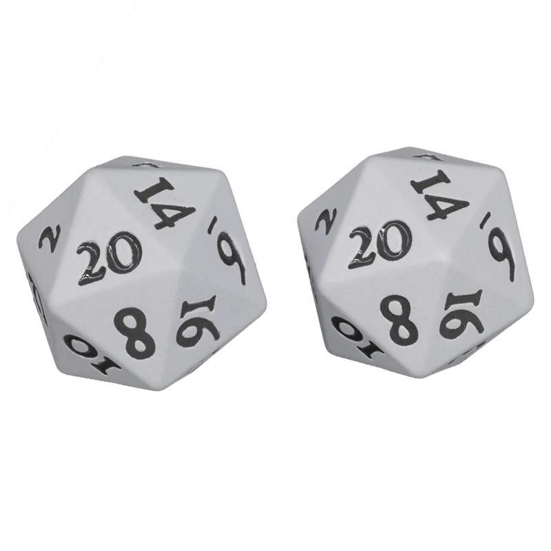 d20 Vivid Heavy Metal: White (2)