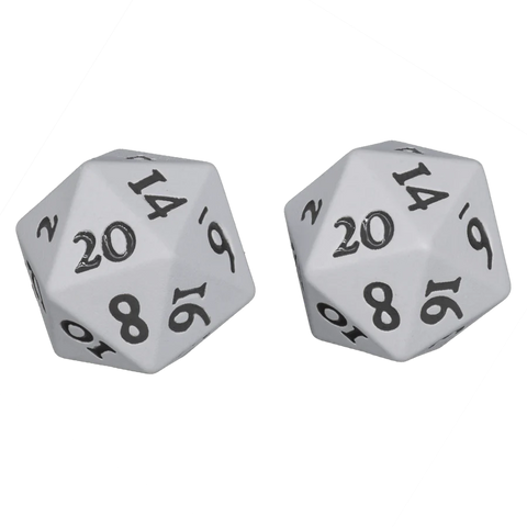 d20 Vivid Heavy Metal: White (2)
