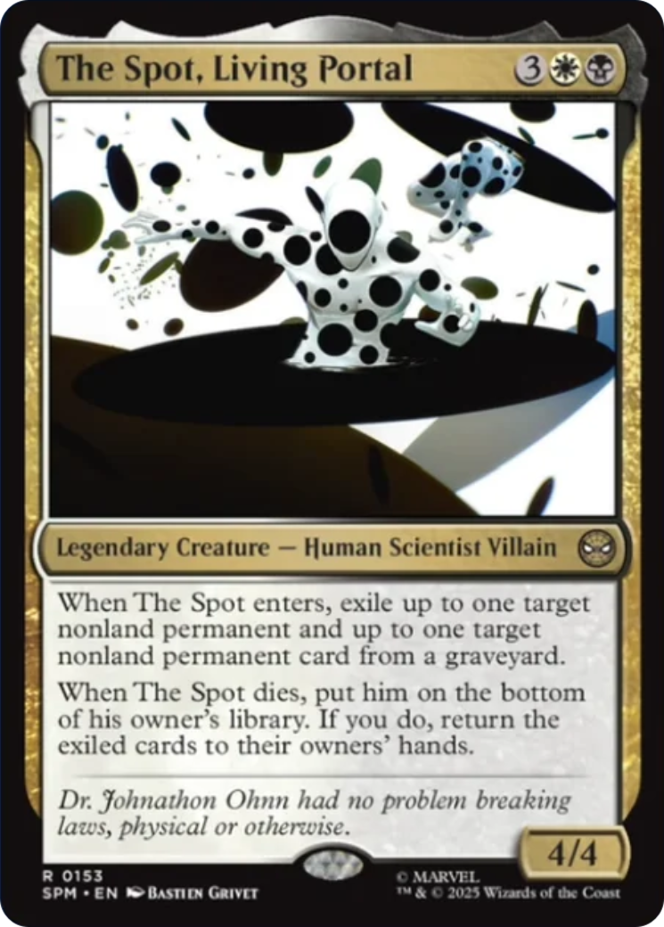 The Spot, Living Portal [Marvel's Spider-Man]