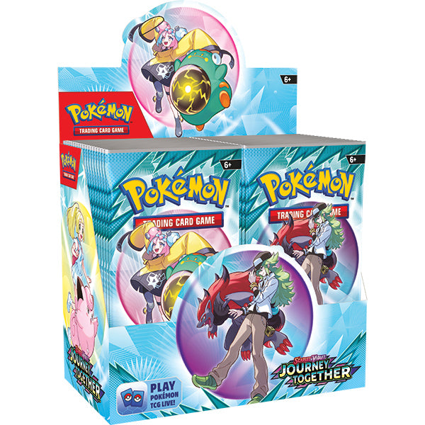 Pokemon TCG: Scarlet & Violet 09 Journey Together- Booster Display