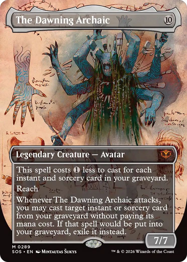 The Dawning Archaic (Borderless) (Mythic)