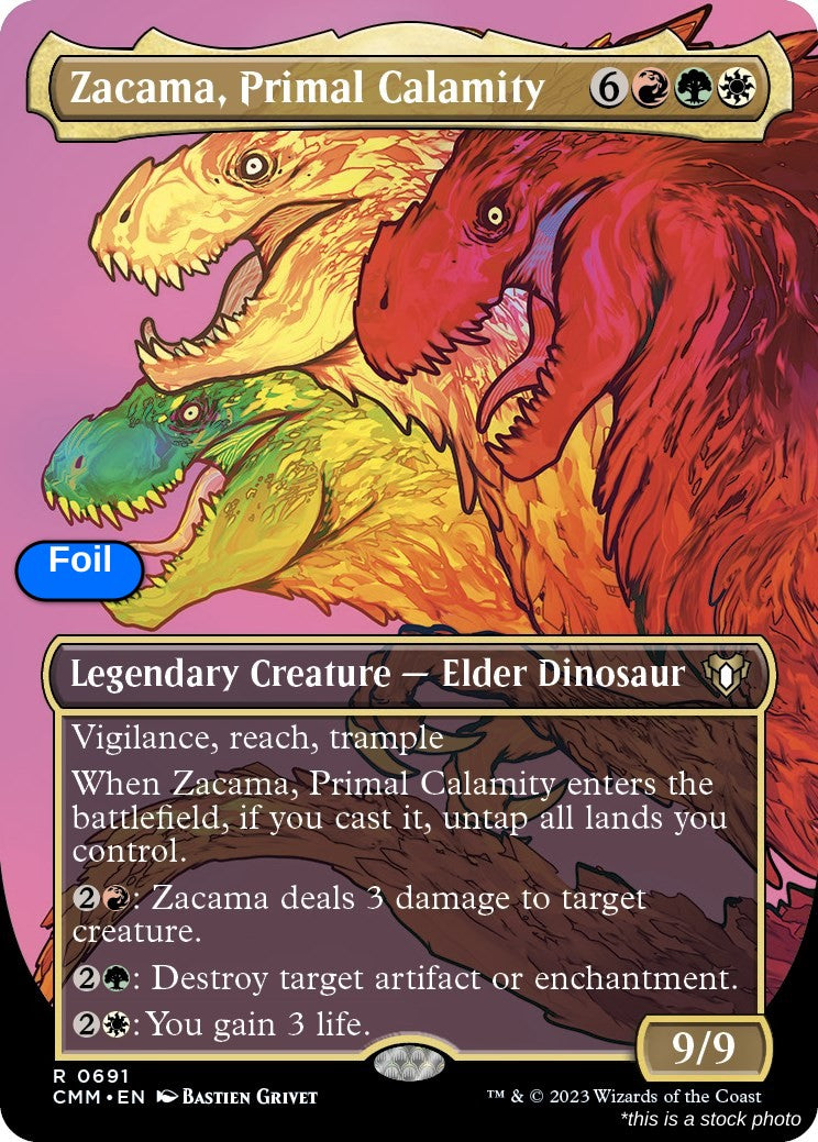 Zacama, Primal Calamity (Borderless)