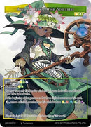Arcana: Elven Wind Sorceress // Arcana: Spirit of Nature's Beauty (ABC-003 JR) [Arcana Battle Colosseum]