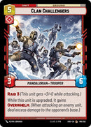 Clan Challengers (169/262) (169/262) [Shadows of the Galaxy]