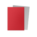 Dragon Shield: Standard 100ct Sleeves - Crimson & Silver (Dual Matte)