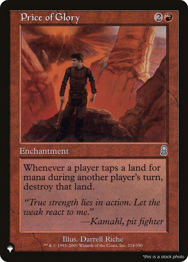 Price of Glory