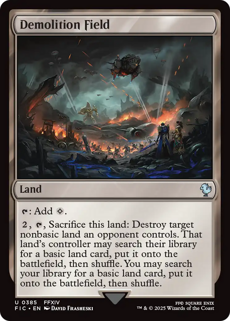 Demolition Field [FINAL FANTASY Commander]