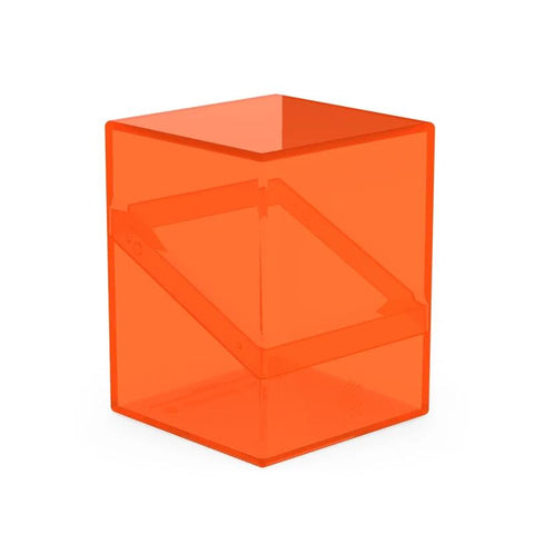Boulder Deck Case - Clear - Poppy Topaz (Holds 100+)