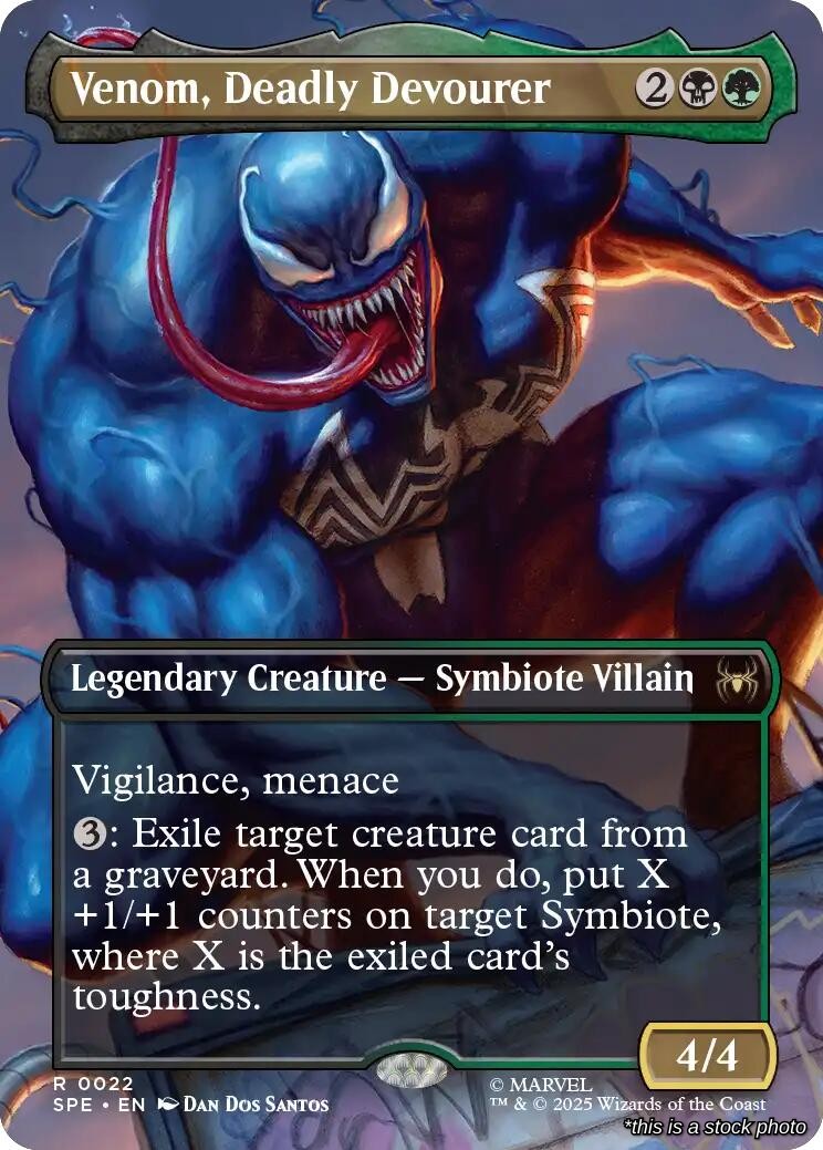 Venom, Deadly Devourer (Borderless)