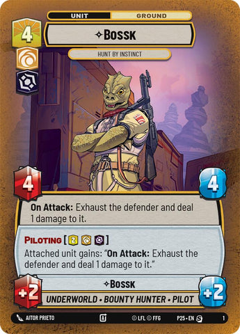 Bossk - Hunt By Instinct (1) (1) [Store Showdown Promos]