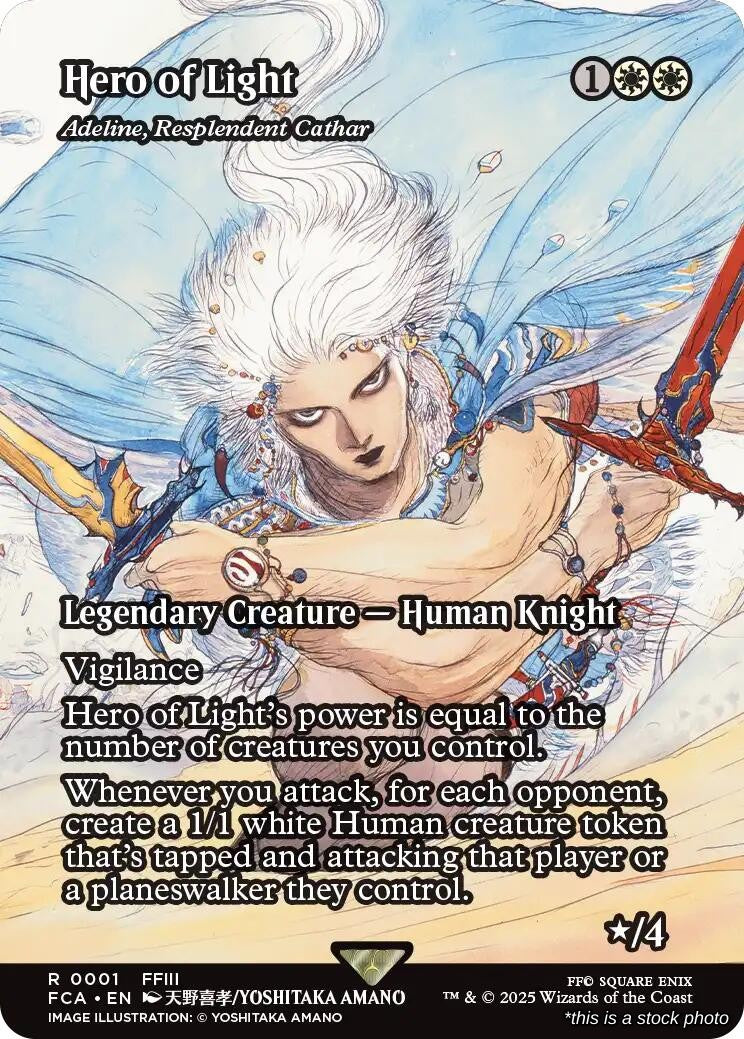 Hero of Light - Adeline, Resplendent Cathar (Showcase)