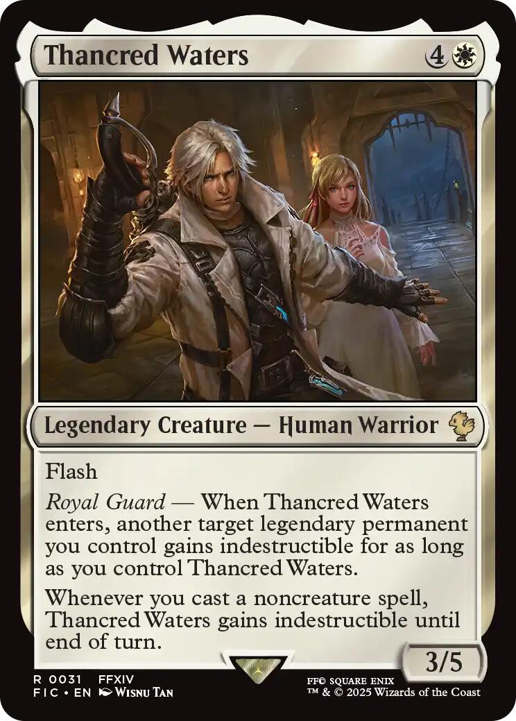 Thancred Waters (Surge Foil) [FINAL FANTASY Commander]