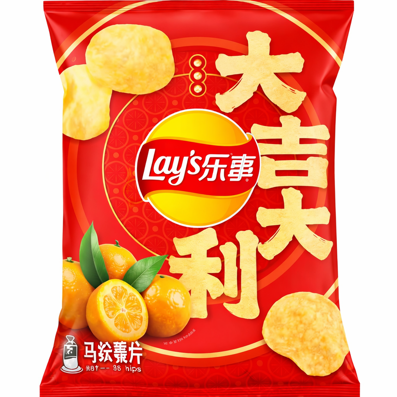 Exotic Asian Lays 70g Bags: Lay's Salted Egg Yolk 11-Pack
