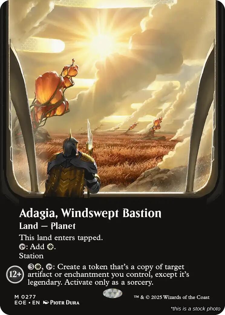 Adagia, Windswept Bastion (Borderless)