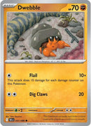Dwebble (051/086) [Scarlet & Violet: Black Bolt]