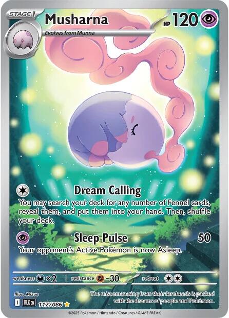 Musharna (117/086) [Scarlet & Violet: Black Bolt]