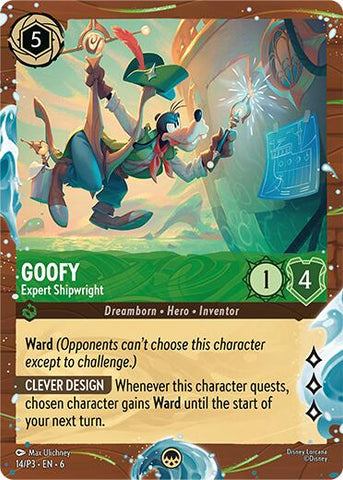 Goofy - Expert Shipwright (Disney Cruise Promo) (14/P3) [Promo Cards]
