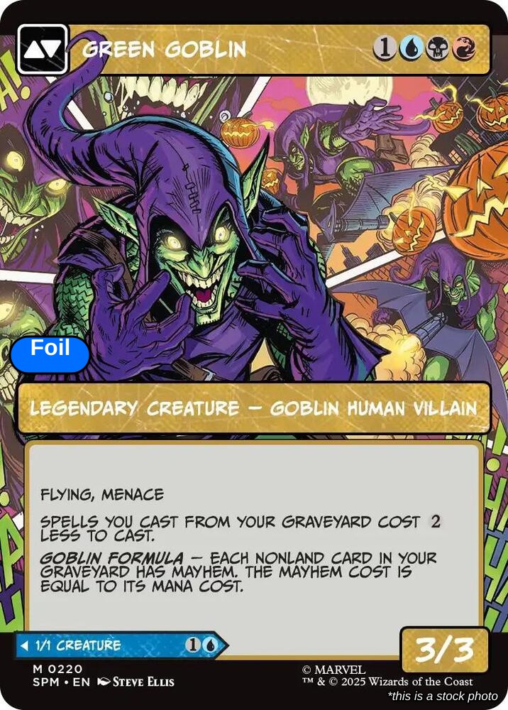 Norman Osborn (Borderless) (Back)