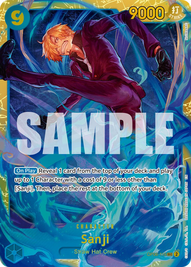 Sanji - OP06-119 (Reprint)