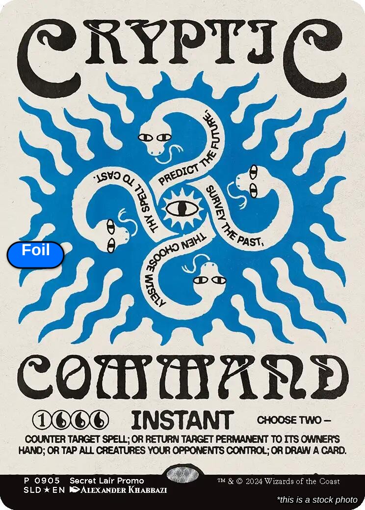 Cryptic Command (Rainbow Foil)