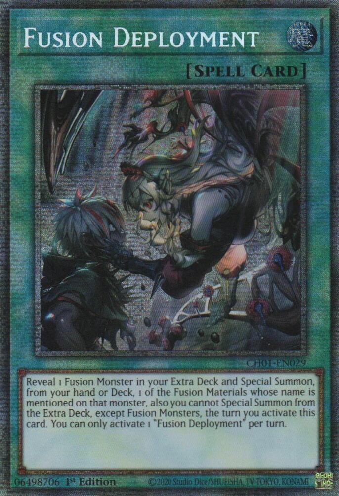 Fusion Deployment (Starlight Rare) [CH01-EN029] Starlight Rare
