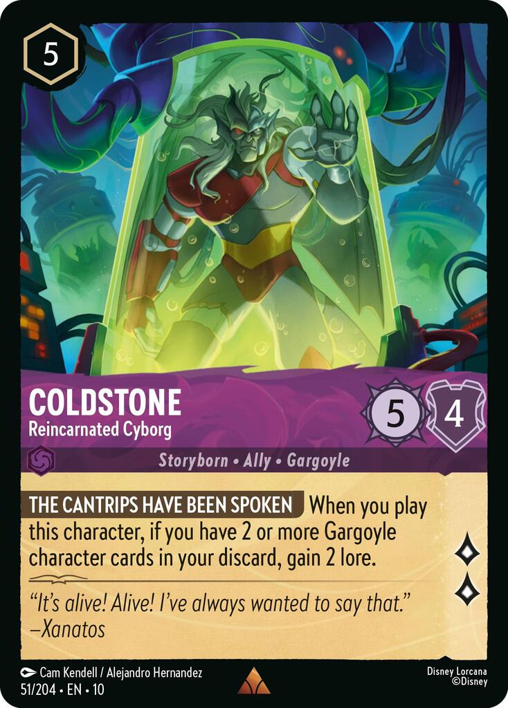 Coldstone - Reincarnated Cyborg (51/204) [Whispers in the Well]
