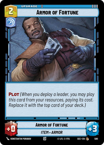 Armor of Fortune (580) (Foil) (580) [Secrets of Power]