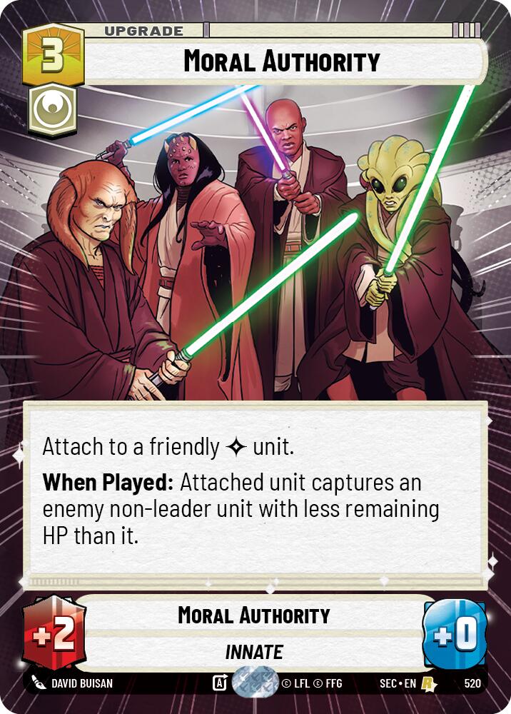 Moral Authority (520) (Hyperspace) (520) [Secrets of Power]