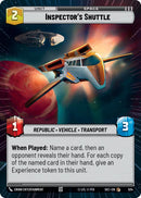 Inspector's Shuttle (524) (Hyperspace) (524) [Secrets of Power]