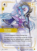 Image for Soraka - Wanderer (Overnumbered) (239/221) (SPF) - Riftbound: League of Legends Trading Card Game