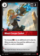 Image for Blast Corps Cadet (013/221) (SPF) - Riftbound: League of Legends Trading Card Game