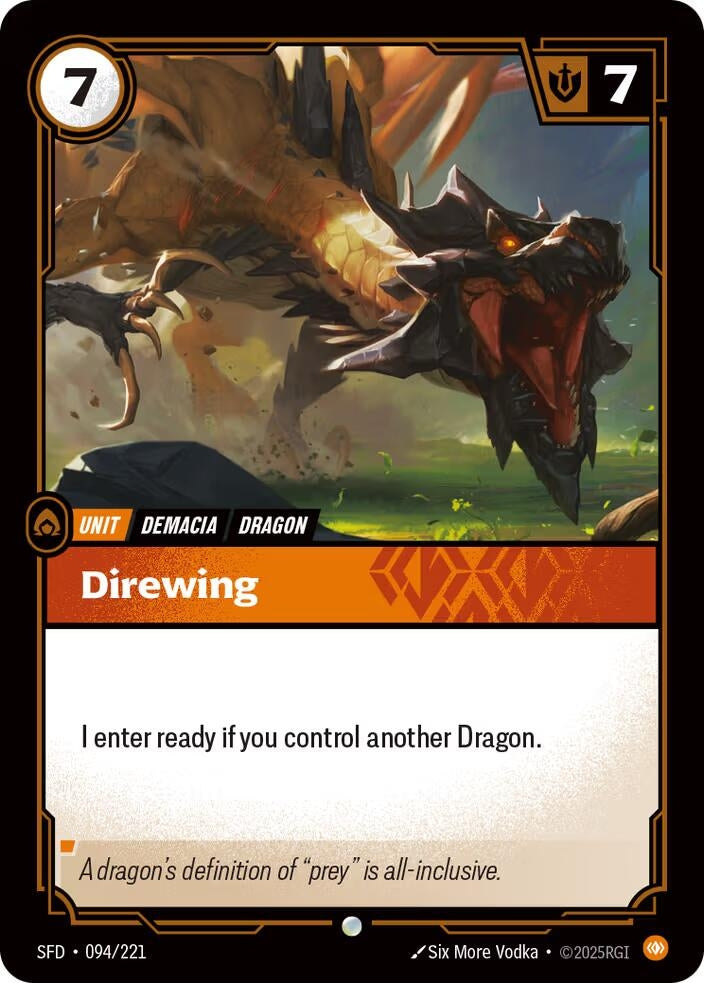 Image for Direwing (094/221) (SPF) - Riftbound: League of Legends Trading Card Game