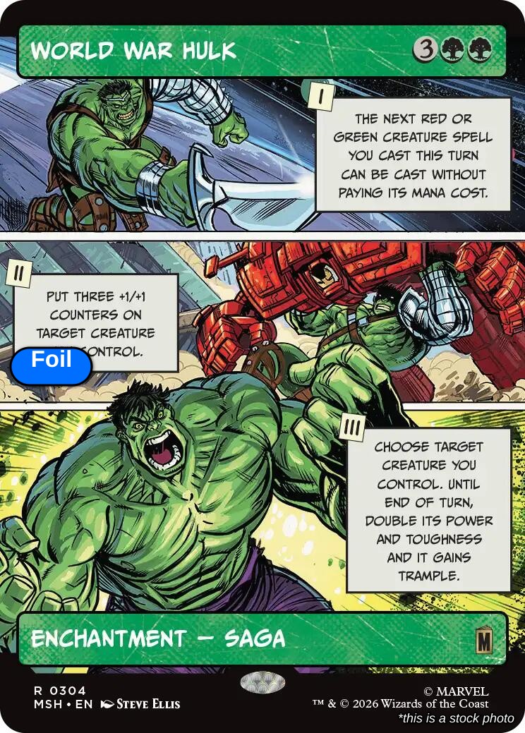 World War Hulk (Borderless)