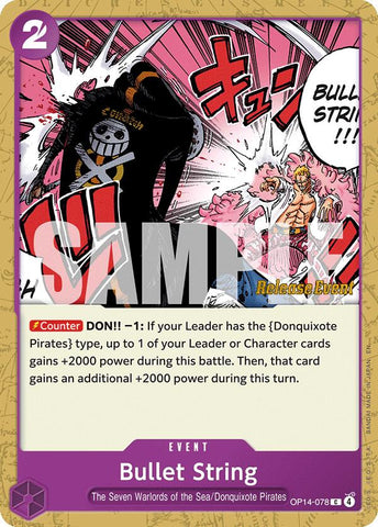 Bullet String [The Azure Sea's Seven Release Event Cards]