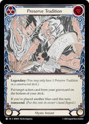 Preserve Tradition // Inner Chi [SEN034] (Silver Age Chapter 2)