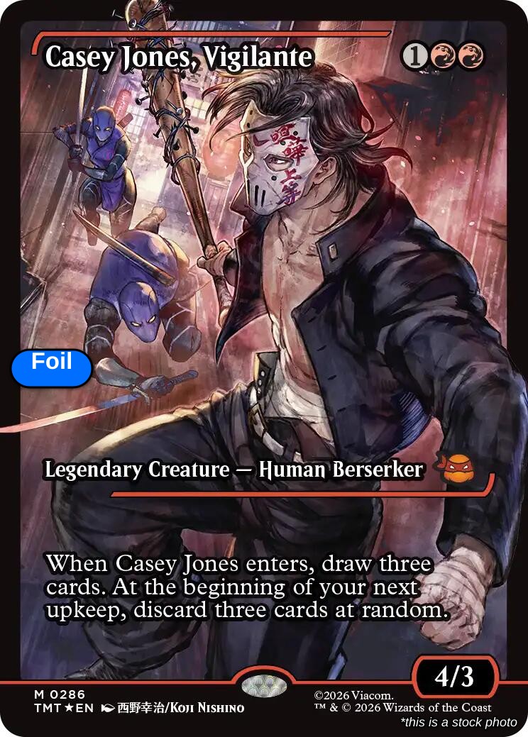 Casey Jones, Vigilante (0286) (Showcase)
