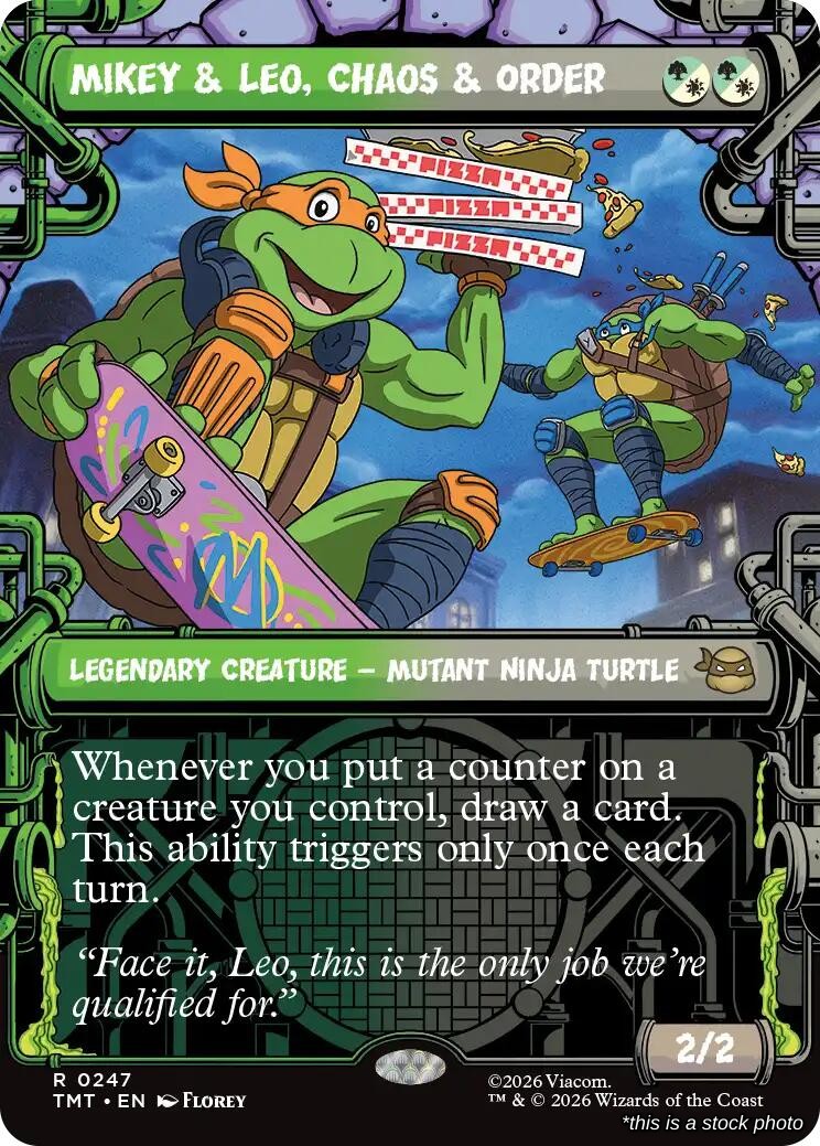 Mikey & Leo, Chaos & Order (Showcase)