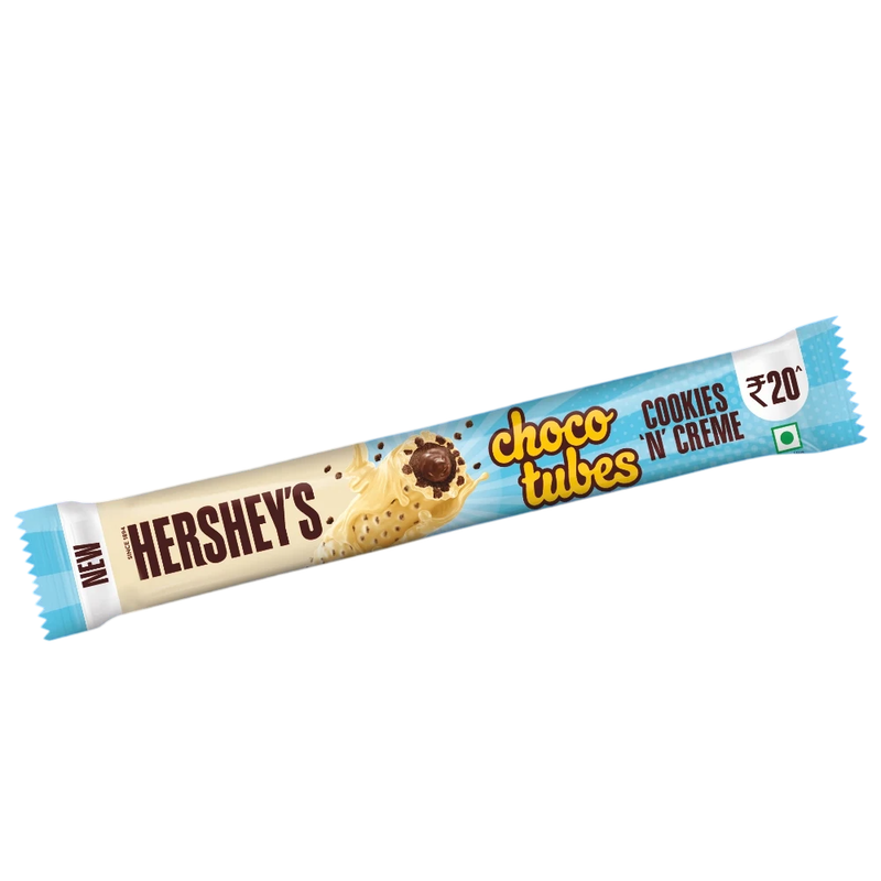 Hershey's Chocotube Cookies n Cream 12pck x 25g
