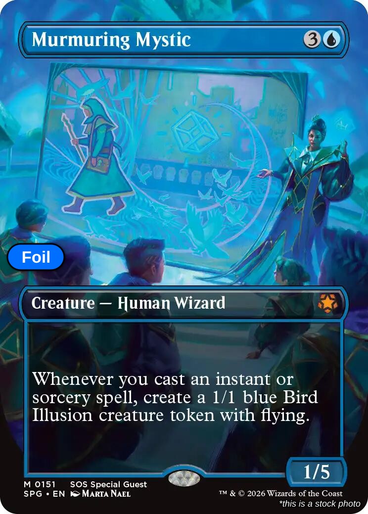 Murmuring Mystic (Borderless)