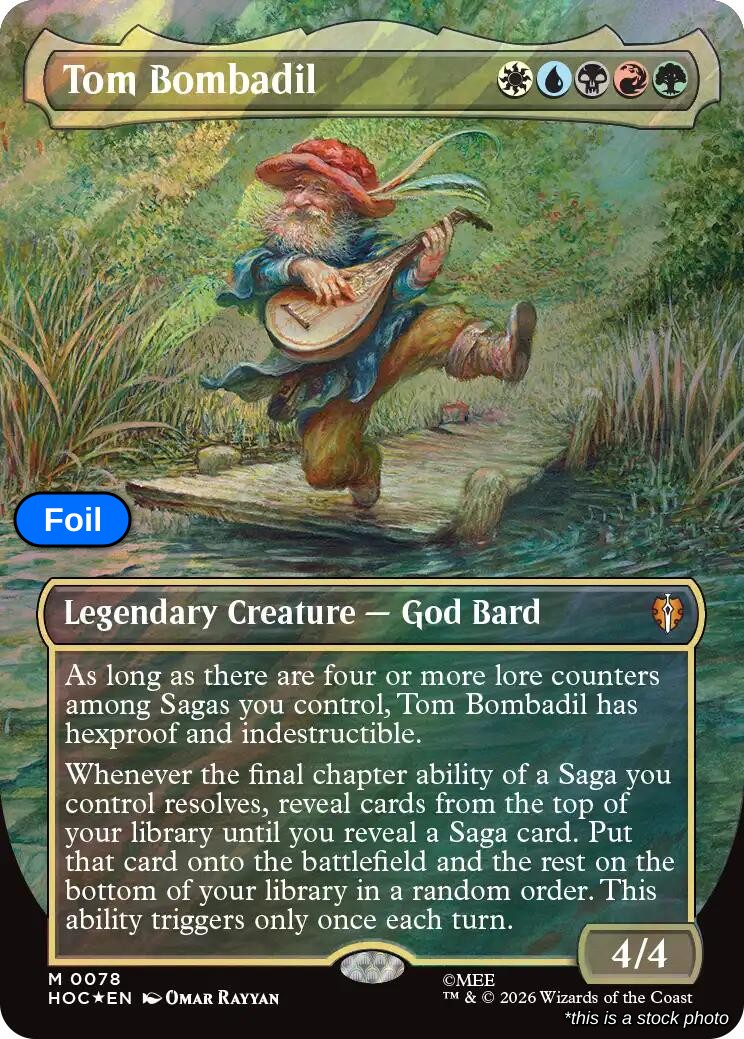 Tom Bombadil (Borderless) (Surge Foil)