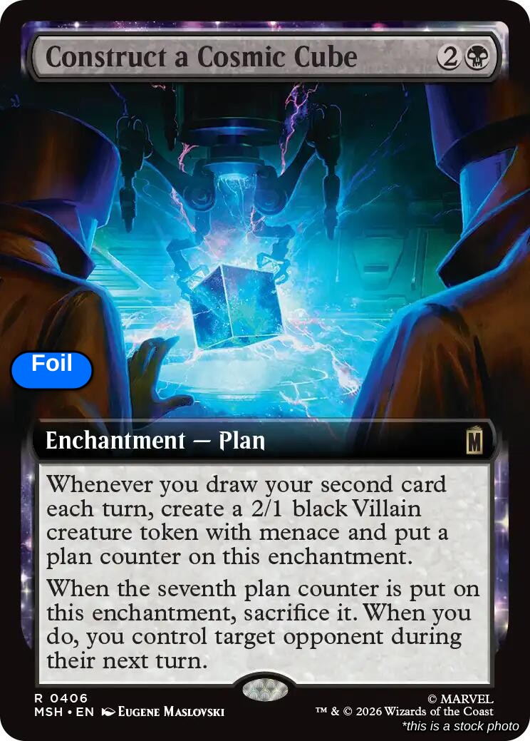 Construct a Cosmic Cube (Extended Art)