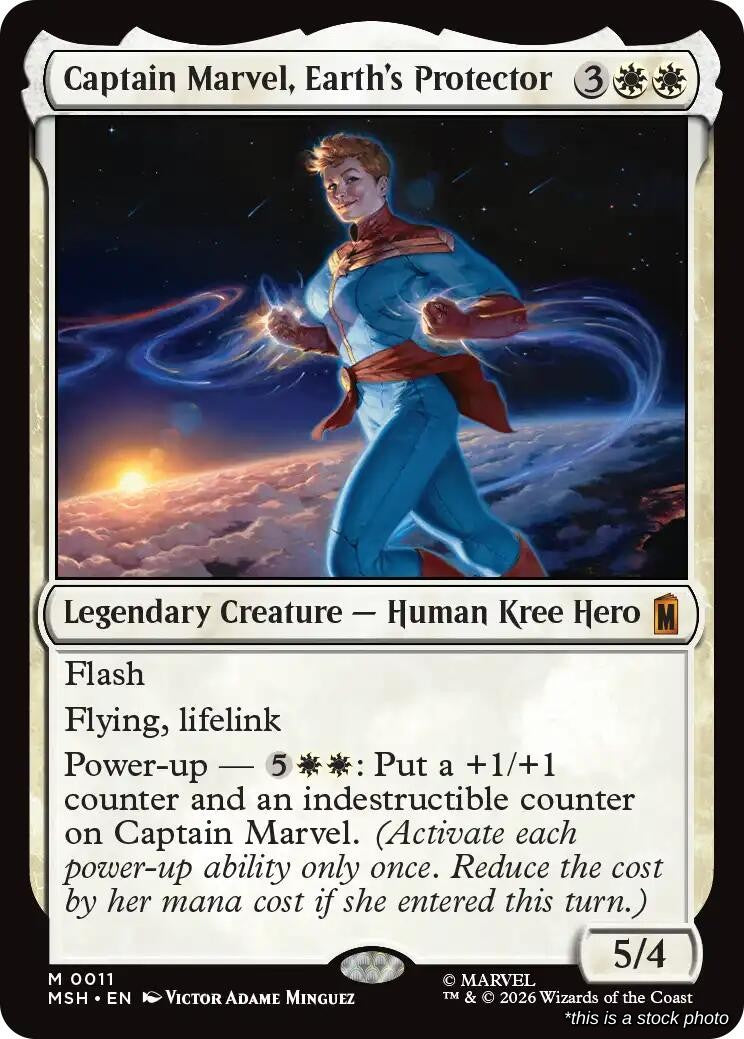 Captain Marvel, Earth's Protector