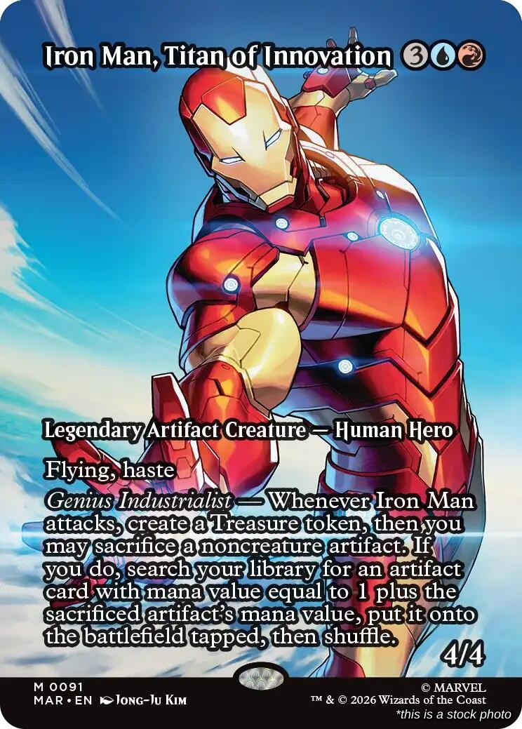 Iron Man, Titan of Innovation (Borderless)