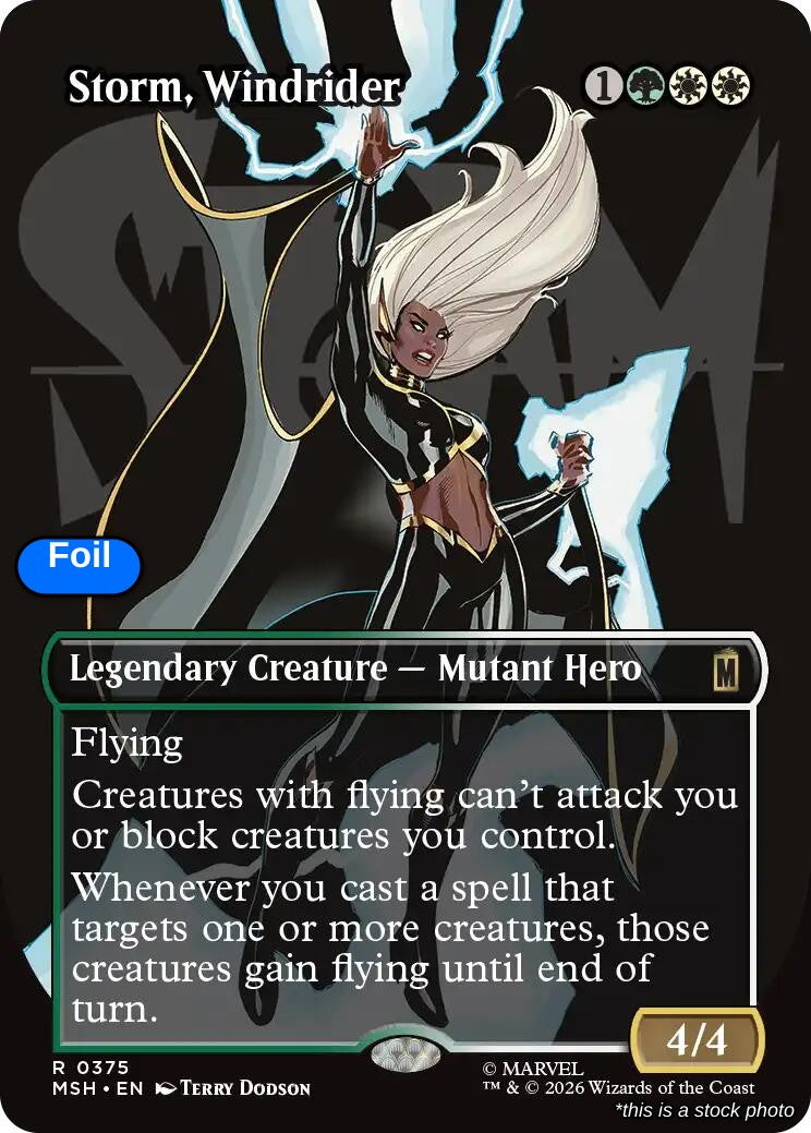 Storm, Windrider (Borderless)