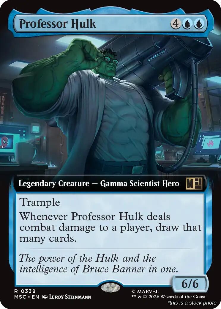 Professor Hulk (Extended Art)