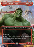 Hulk, Always Angry (Borderless)